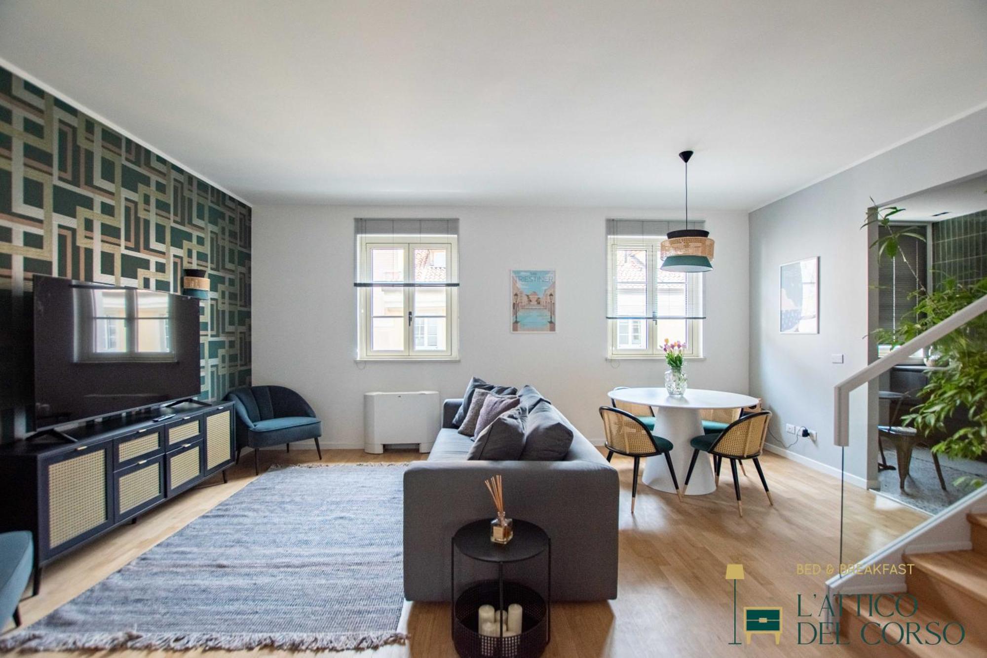 L'Attico Del Corso Apartment Trieste Bagian luar foto